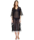 Jonathan Simkhai - Basketweave Maxi Caftan Cover-up