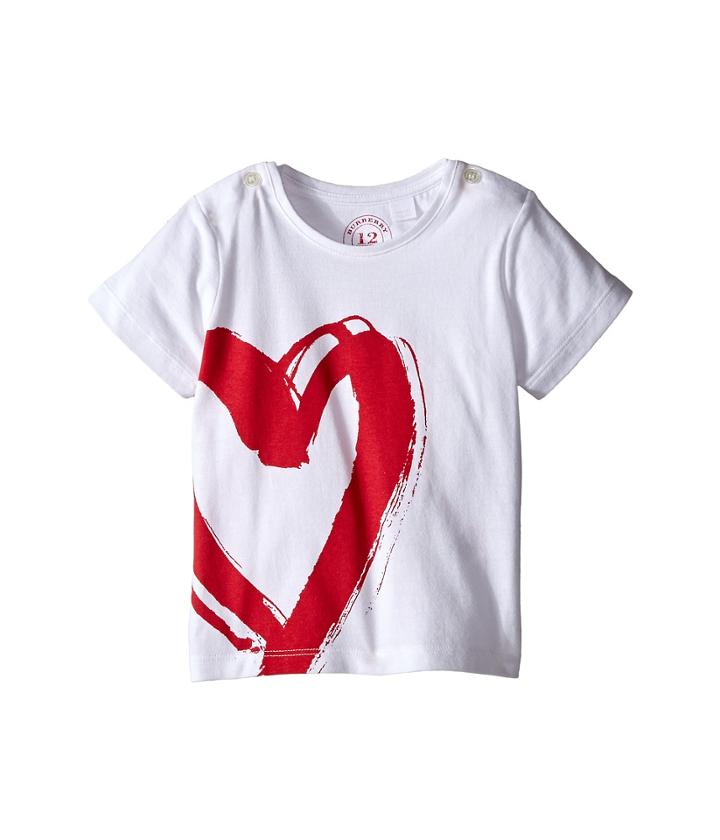 Burberry - Short Sleeve Heart Print Tee