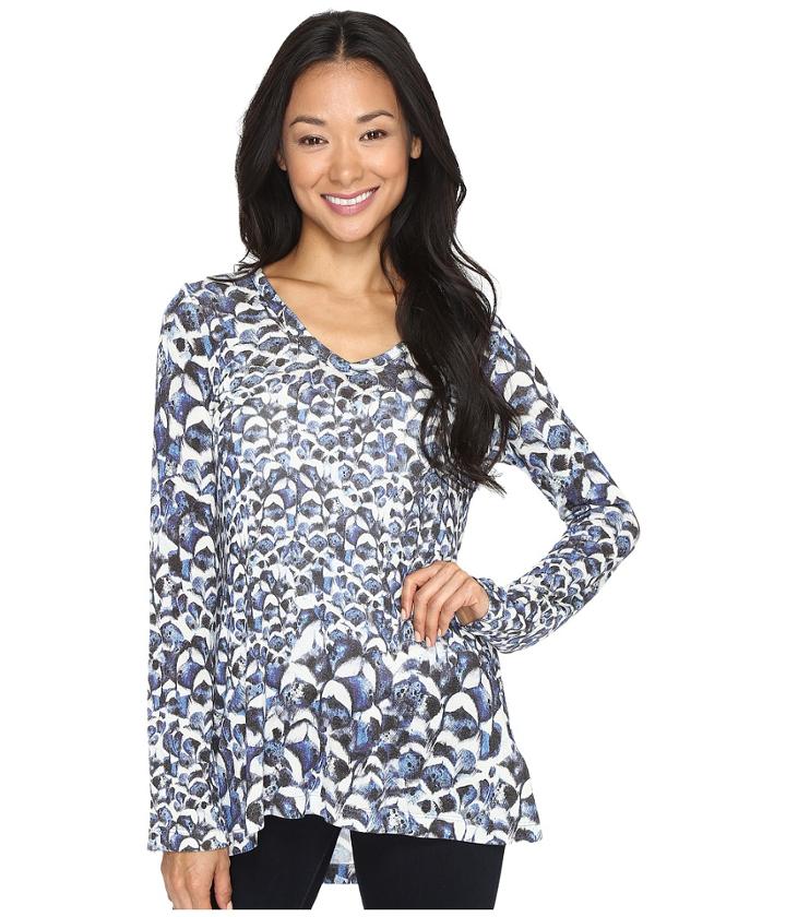 Karen Kane - Flared Sleeve Hi-lo Top