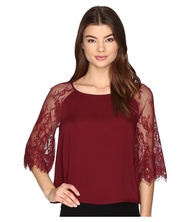 Bb Dakota - Golding Lace Detailed Top