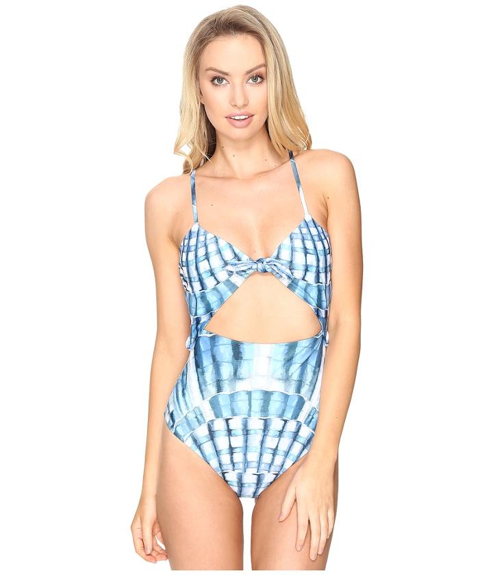 Mara Hoffman - Shells Tie Front One-piece