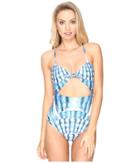 Mara Hoffman - Shells Tie Front One-piece