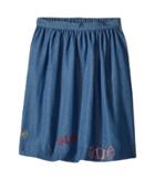 Sonia Rykiel Kids - Long Chambray Skirt W/ Embroided Candies