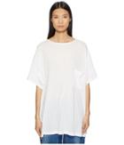 Y's By Yohji Yamamoto - Boat Neck Lyocell Short Sleeve Tee