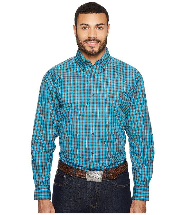 Wrangler - George Strait Long Sleeve Plaid