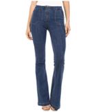 Paige - High Rise Bell Canyon W/ Center Front Ring Zip And Pork Chop Pockets In Tayden