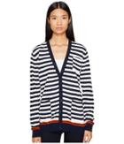 Sonia By Sonia Rykiel - Graphic Stripes Cotton Cardigan