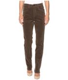Fdj French Dressing Jeans - Suzanne Straight Leg Plush Cord In Taupe
