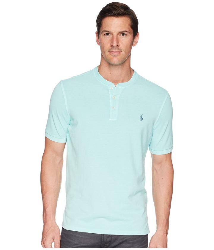 Polo Ralph Lauren - Featherweight Mesh Short Sleeve Knit Henley