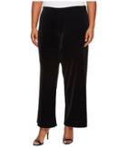 Karen Kane Plus - Plus Size Wide Leg Velvet Pants