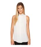 Ellen Tracy - Embellished High Neck Shell