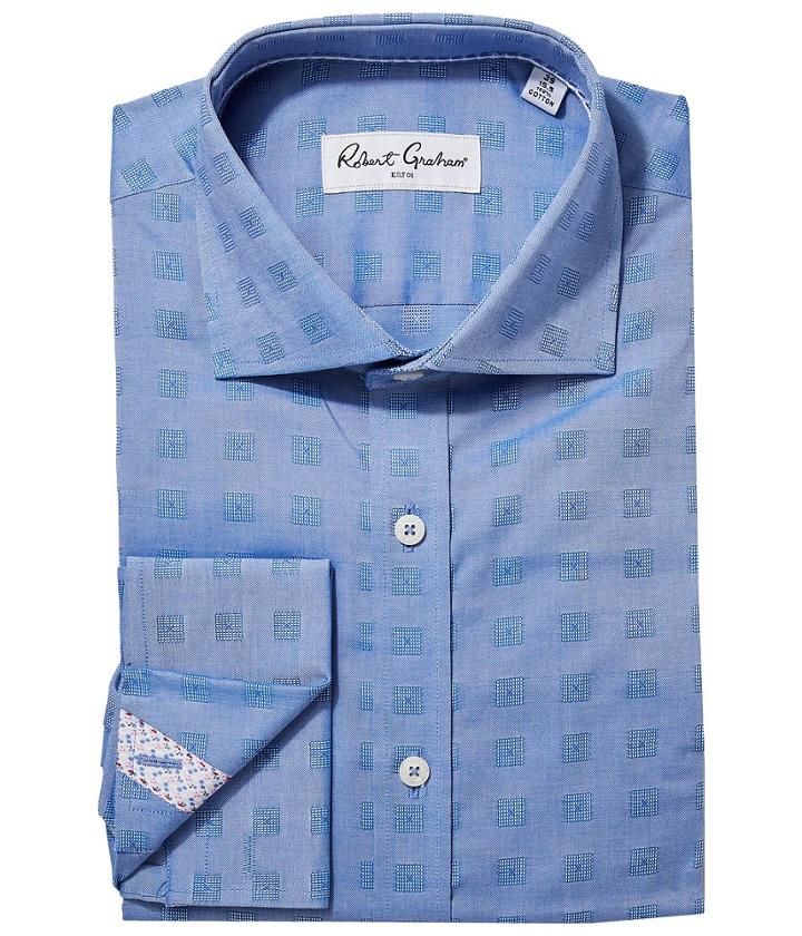 Robert Graham - Tonal Square Dress Shirt
