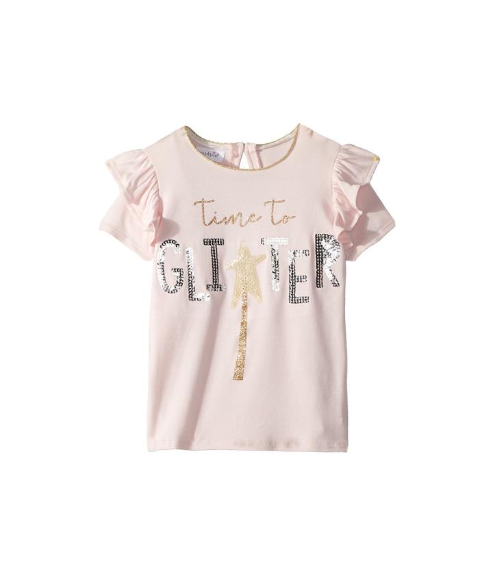 Mud Pie - Glitter Sequin Short Sleeve Tee