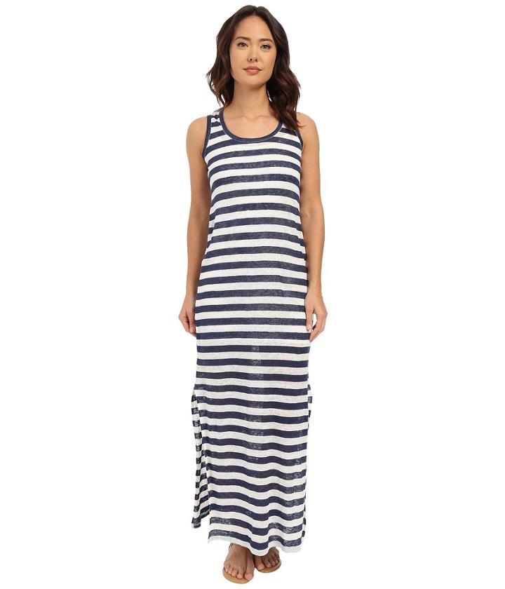 Michael Stars - Linen Knit Stripe Maxi Dress