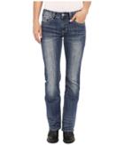 Rock And Roll Cowgirl - Mid-rise Bootcut In Medium Vintage W1-7367