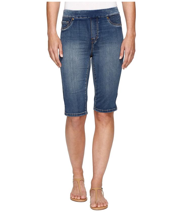 Tribal - Pull-on 13 Bermuda Dream Jeans In Retro Blue