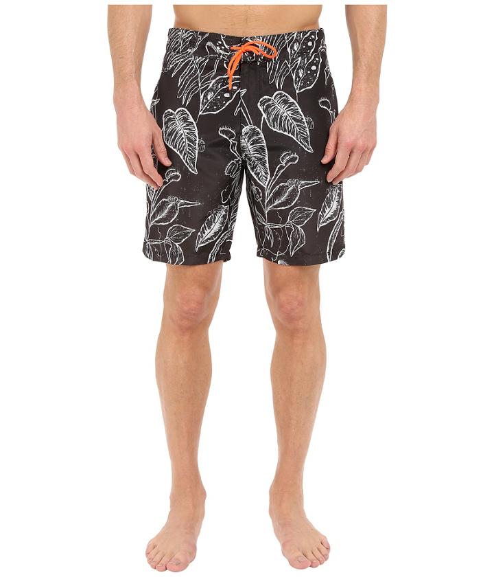 Paul Smith - Botanical Print Surf Swim Shorts