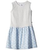 Toobydoo - Sweet Grey And Soft Blue Tank Dress