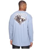 Carhartt - Big Tall Maddock Graphic Carhartt's Best Friend Long Sleeve Pocket T-shirt