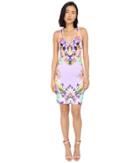 Just Cavalli - Fitted Printed Jersey Tank Dress Leo Giraffe Print