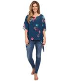 Miraclebody Jeans - Sadie Tie Top W/ Body-shaping Inner Shell