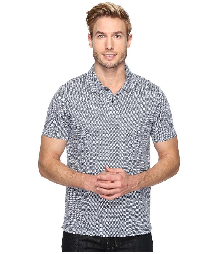 Perry Ellis - Pima Cotton Paisley Polo