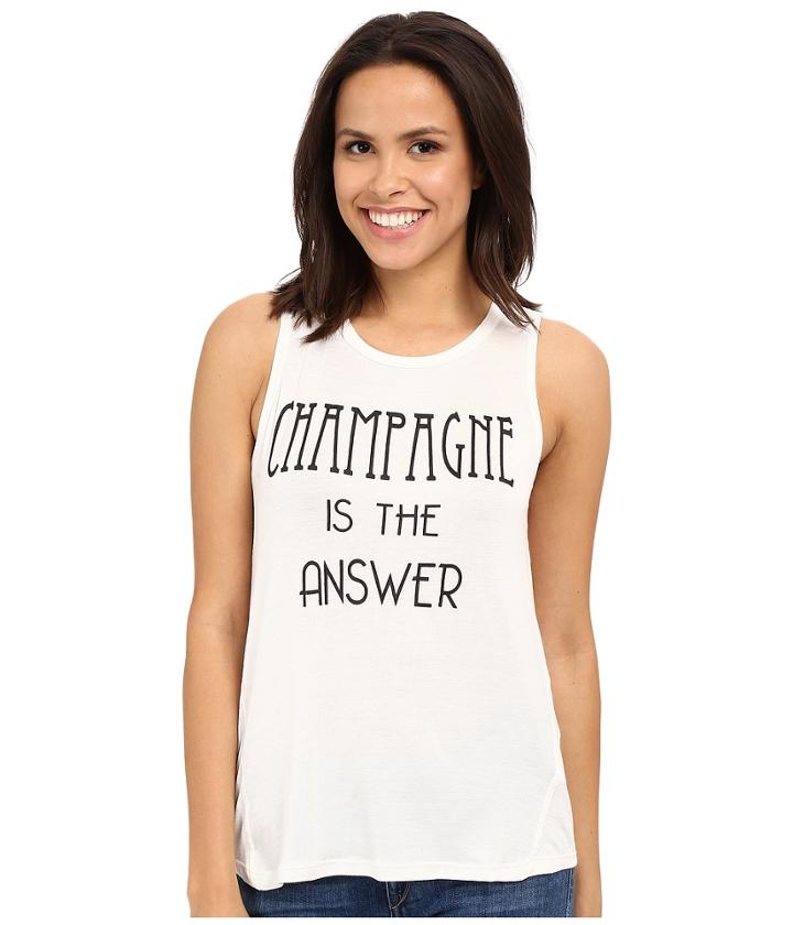 Brigitte Bailey - Champagne Is The Answer Tank Top