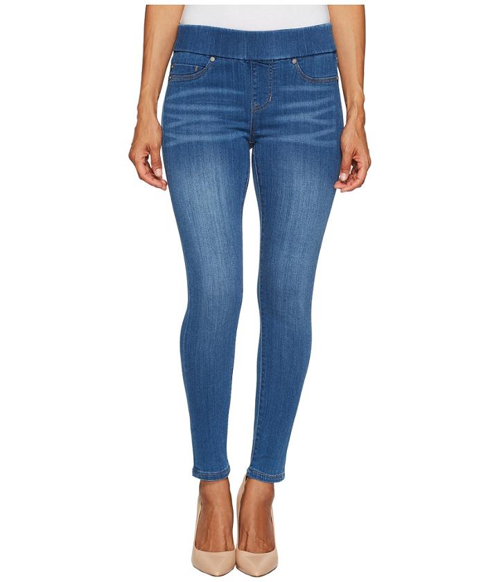 Liverpool - Petite Sienna Pull-on Ankle In Silky Soft Denim Coronado Mid