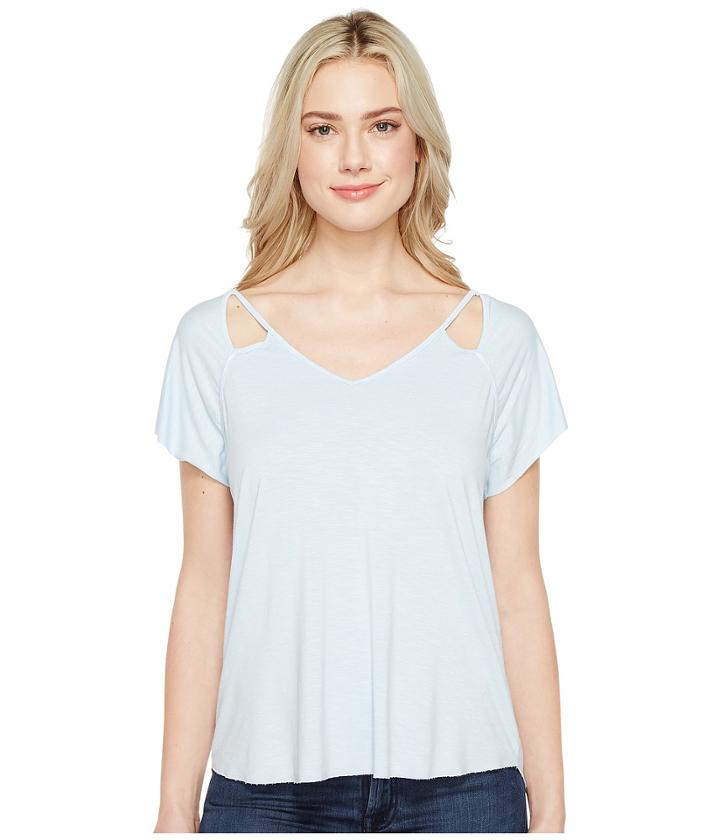 Michael Stars - Mavie Slub Jersey V-neck Tee