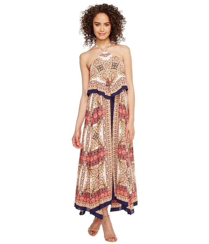Laundry By Shelli Segal - Printed Layered Dress