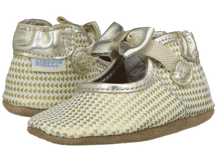 Robeez - Triangle Print Mary Jane Soft Sole