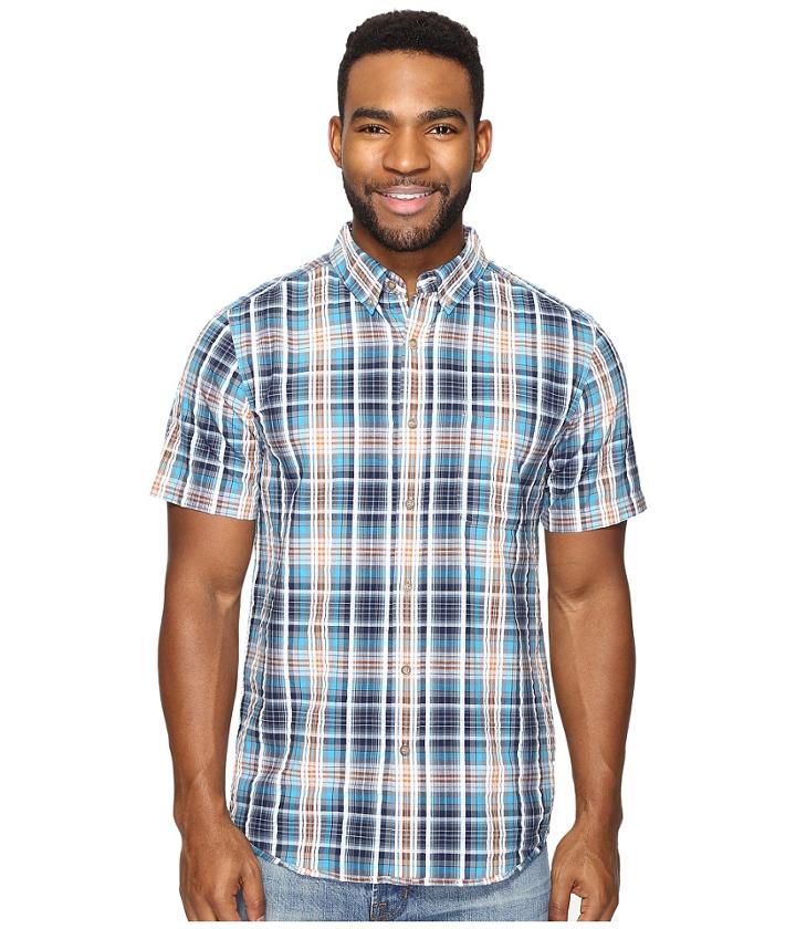 Royal Robbins - Mid-coast Seersucker Plaid Short Sleeve