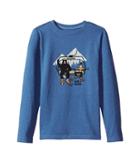 Life Is Good Kids - Ski Lift Bear Long Sleeve Crusher Tee