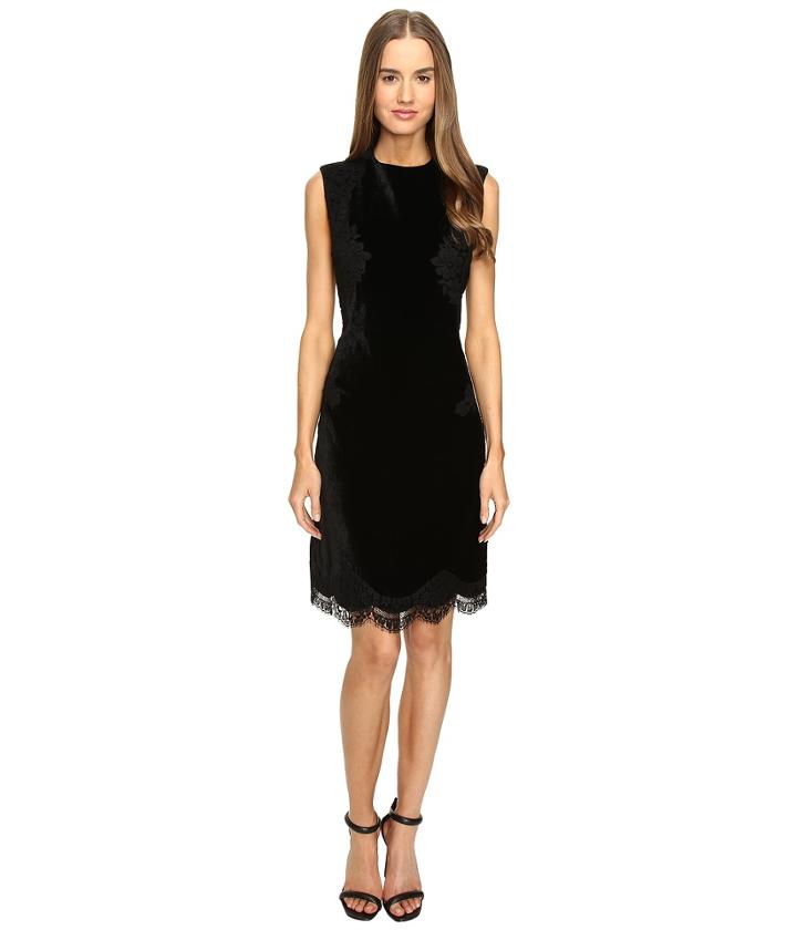 Alberta Ferretti - Sleeveless Lace Trim Dress