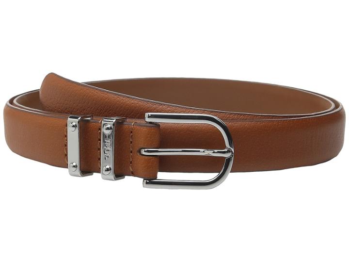 Lauren Ralph Lauren - Classics 1 Embossed Leather W/ Double Metal Keeper