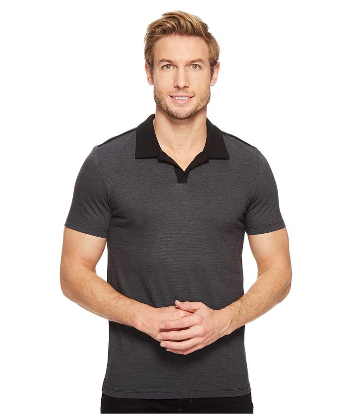 Calvin Klein - Liquid Jersey Yarn-dye Polo