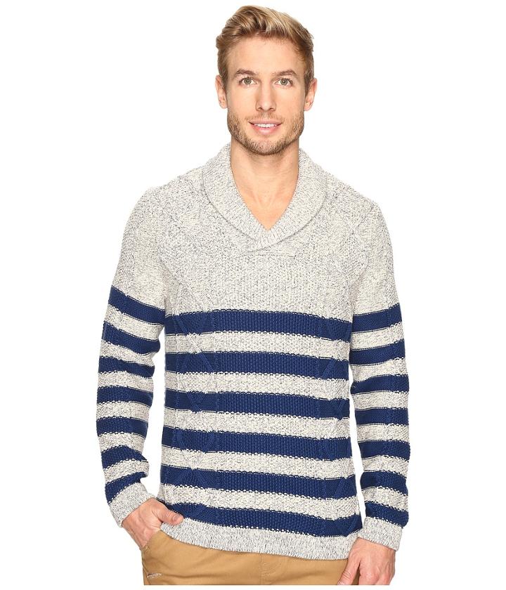 Nautica - 3 Gauge Shawl Pullover