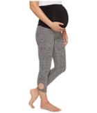 Beyond Yoga - Twist Cuff Maternity Capri Leggings