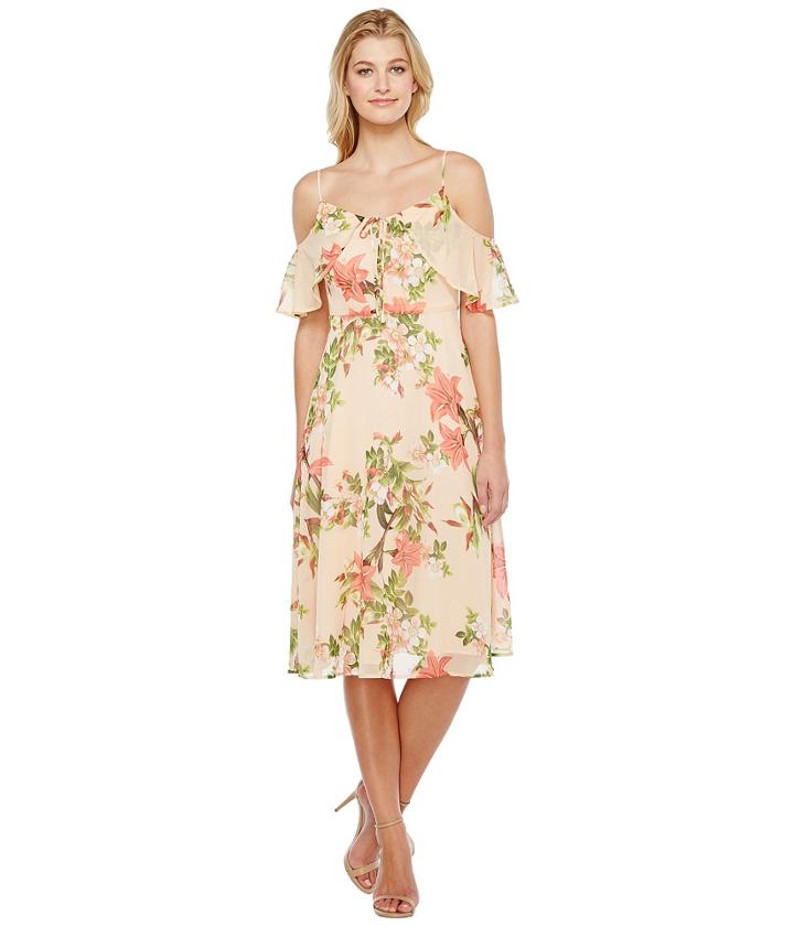 Cece - Alice - Cold Shoulder Floral