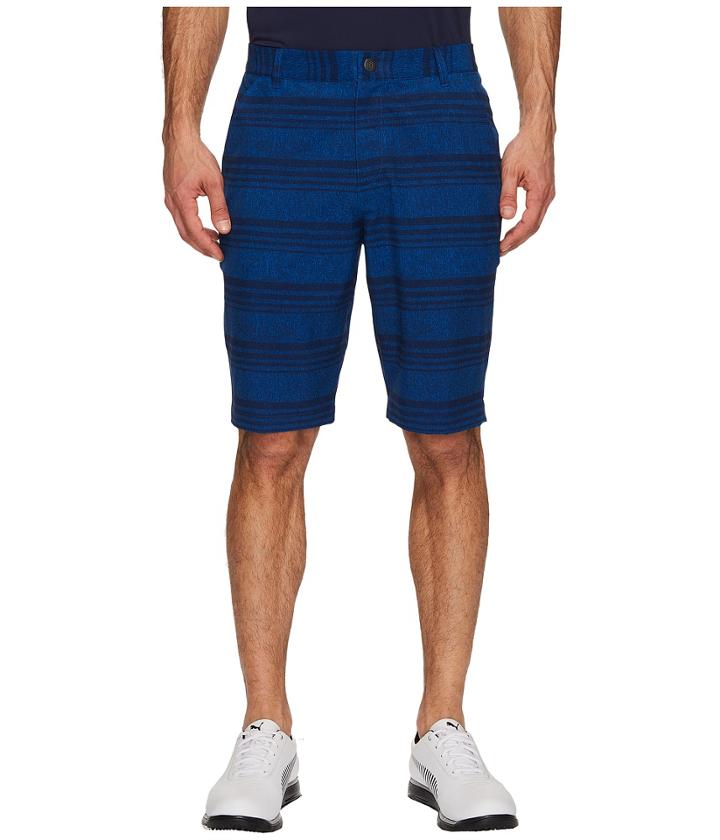 Puma Golf - Stretch Heather Stripe Shorts
