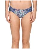 Lucky Brand - Verna Floral Tab Side Hipster Bottoms