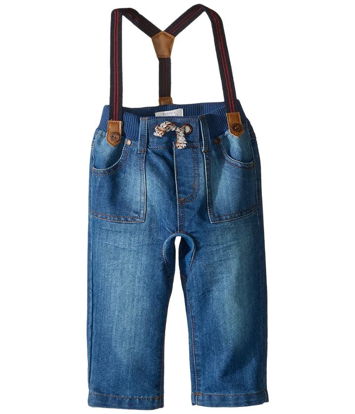 Pumpkin Patch Kids - Crotch Panel Jeans With Suspenders