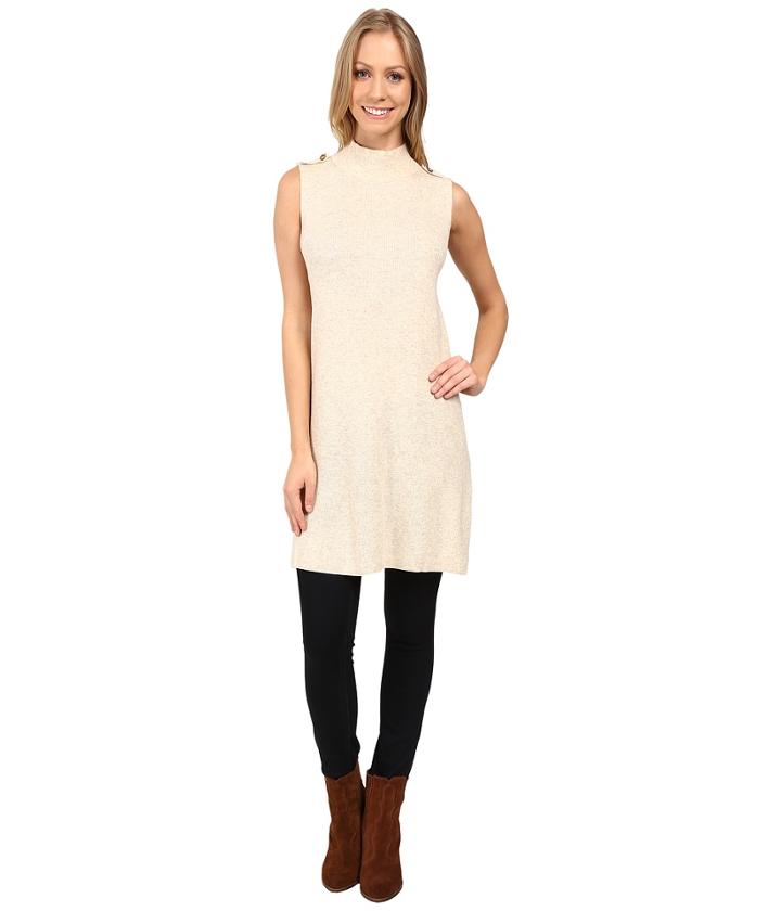 B Collection By Bobeau - Naomi Sleeveless Turtleneck