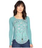 Lucky Brand - Flower Frame Top