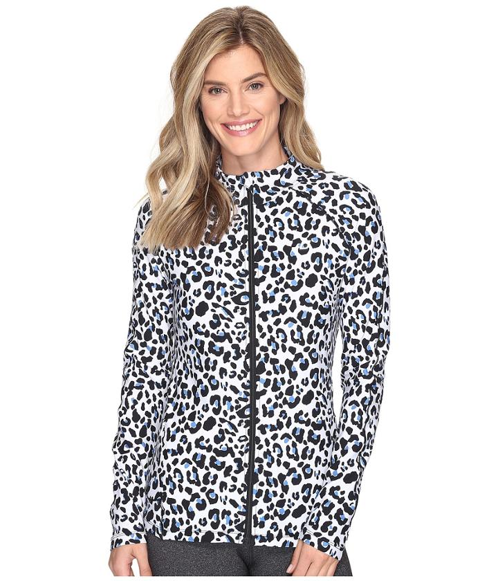 Lorna Jane - Cheetah Excel Zip Through