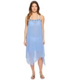 Letarte - Embroidered Tank Dress Cover-up