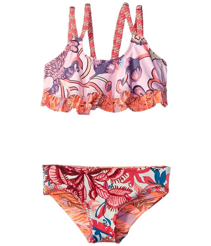 Maaji Kids - City Of Art Ruffle Trim Bikini Set