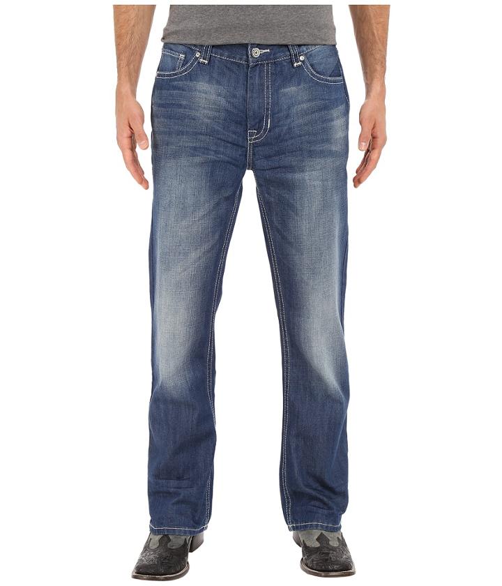 Rock And Roll Cowboy - Double Barrel In Dark Wash M0d6628