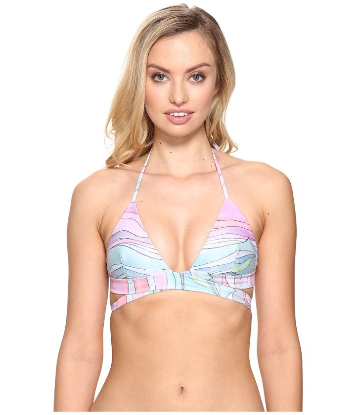 Mara Hoffman - Waves Wrap Tri Top