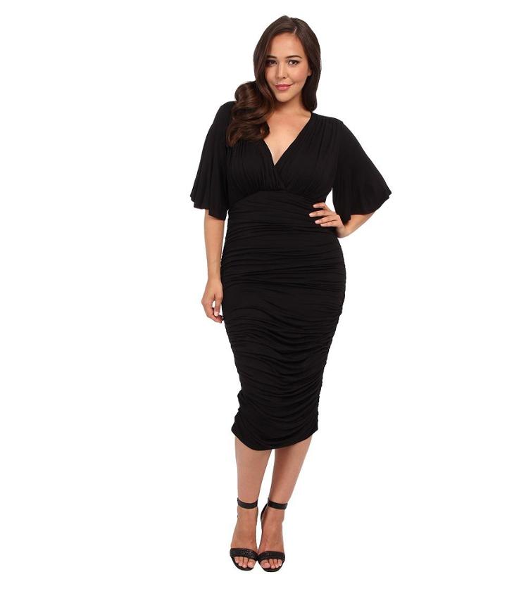 Kiyonna Rumor Ruched Dress